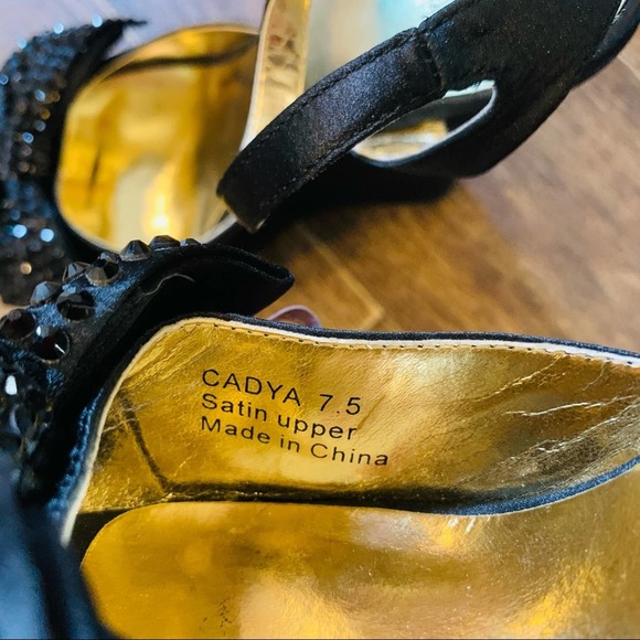 Kelsi Dagger Cayda Platform Wedges 7.5 Black - Picture 9 of 10